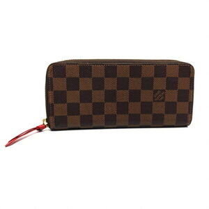 Louis Vuitton Wallet Portefeuille Clemence Cerise Red Zip Long